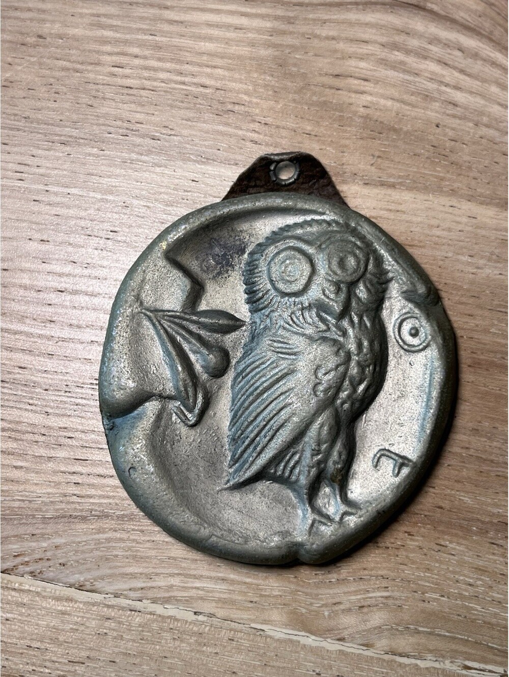 Coin of Athens, Peisistratus, 4 Drs Owl Silver C. 566 B.C. Paper Weight